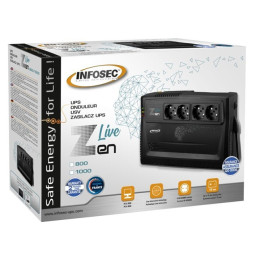 UPS Zen Live 800 800VA 480W 4x Schuko