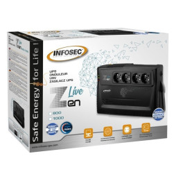 UPS Zen Live 1000 1000VA 600W 4x Schuko