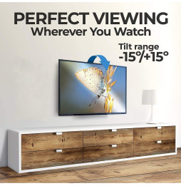 TV na uchwycie z funkcją pochylania - tilt