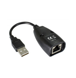 Przedłużacz Extender USB do 50m po kablu sieciowym RJ45