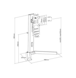 Ramię biurko lcd 17-32' stand