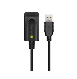 Kabel USB 2.0 przedłużacz aktywny USB-A na USB-A M/F 20m