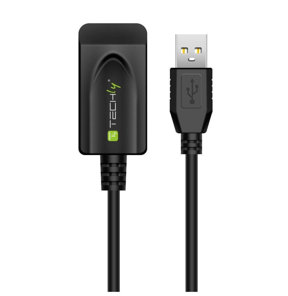 Kabel USB 2.0 przedłużacz aktywny USB-A na USB-A M/F 20m