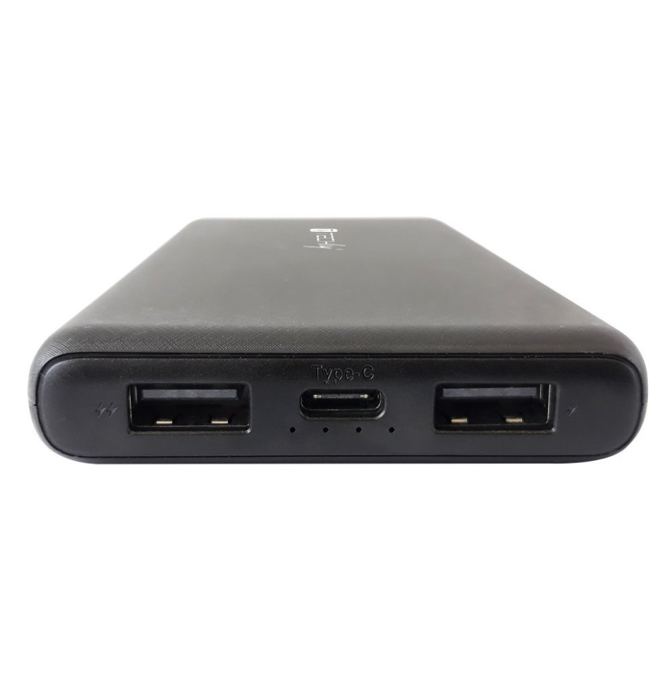 Techly 362541 Power Bank 10 000 mAh 1x USB-C 2x USB-A 2.1A