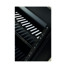 Szafa Rack 19 15U 600x600 Audio/Video stojąca czarna