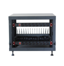 Szafa do ładowania 14 laptopów tabletów 14 gniazd AC 230V