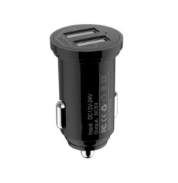 Ładowarka samochodowa 2x USB 12W/2.4A 5V