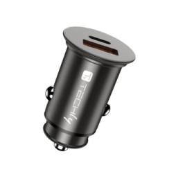Techly 365399 Samochodowa ładowarka USB-C PD & USB-A 38W