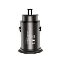 Techly 365399 Samochodowa ładowarka USB-C PD & USB-A 38W