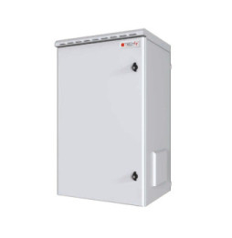 Szafa wisząca 9U Rack 19, IP55, pełne drzwi 600x450 szara