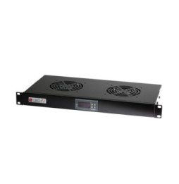 Panel chłodzący 2x23W Rack 19 1U wewnętrzny, termostat LED