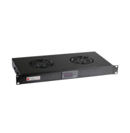 Panel chłodzący 2x23W Rack 19 1U wewnętrzny, termostat LED