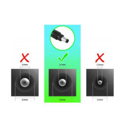 Uniwersalny zasilacz 230V, 18W/1,5A,12V, wtyk DC,5,5x2,1mm