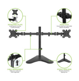 Ramię biurko 2XLCD 17-32 stand