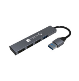 Hub USB 4-portowy 3x USB 2.0  1x USB 3.2 Gen1