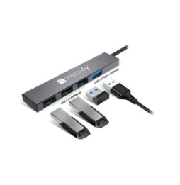 Hub USB 4-portowy 3x USB 2.0  1x USB 3.2 Gen1
