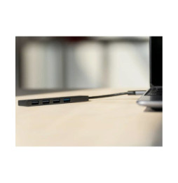 Hub USB 4-portowy 3x USB 2.0  1x USB 3.2 Gen1