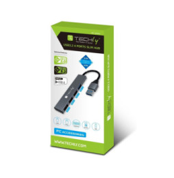 Hub USB 4-portowy 3x USB 2.0  1x USB 3.2 Gen1