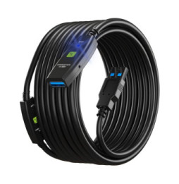 Kabel USB 3.0 przedłużacz aktywny USB-A na USB-A M/F 10m