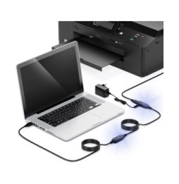Kabel USB 3.0 przedłużacz aktywny USB-A na USB-A M/F 10m