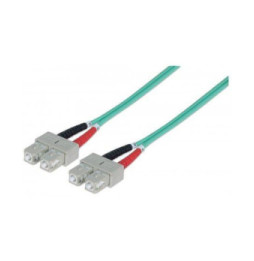 Patchcord światłowodowy OM3 50/125 MM SC-SC Duplex 1m