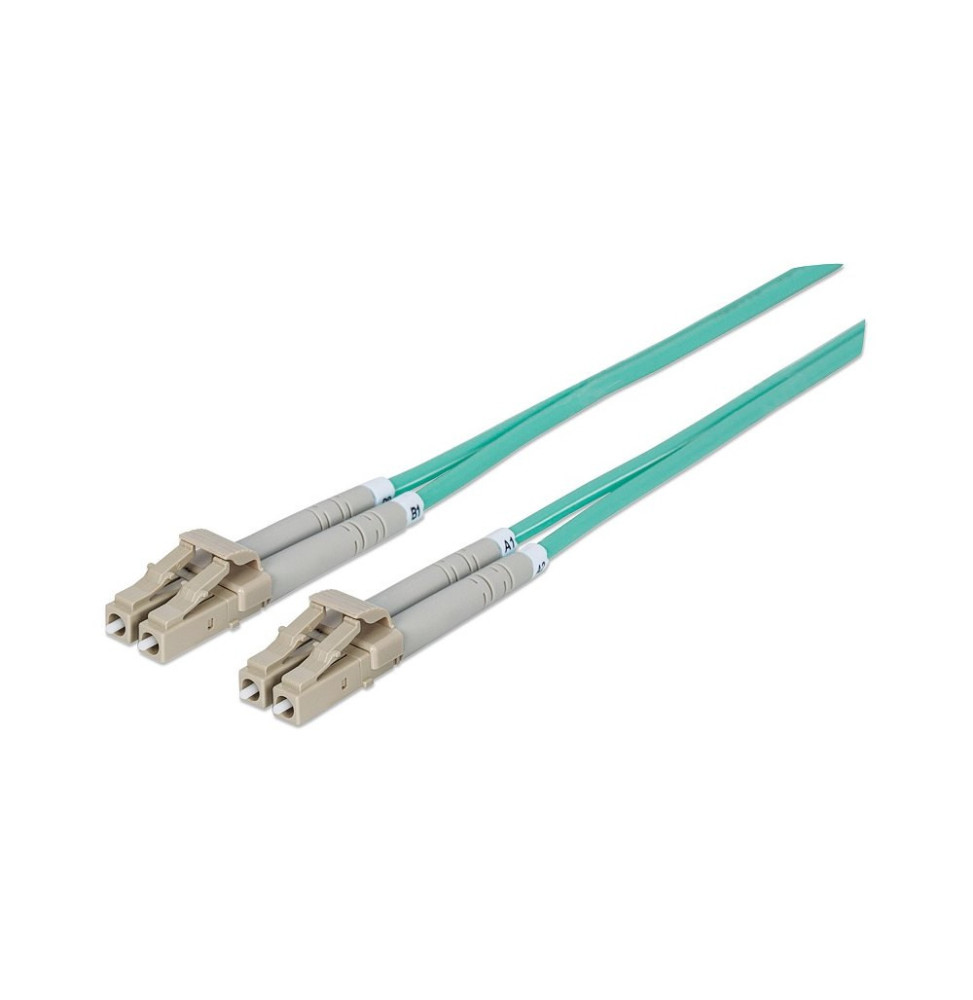 Patchcord światłowodowy OM3 50/125 MM LC-LC Duplex 1m
