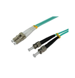 Patchcord światłowodowy OM3 50/125 MM ST-LC Duplex 1m