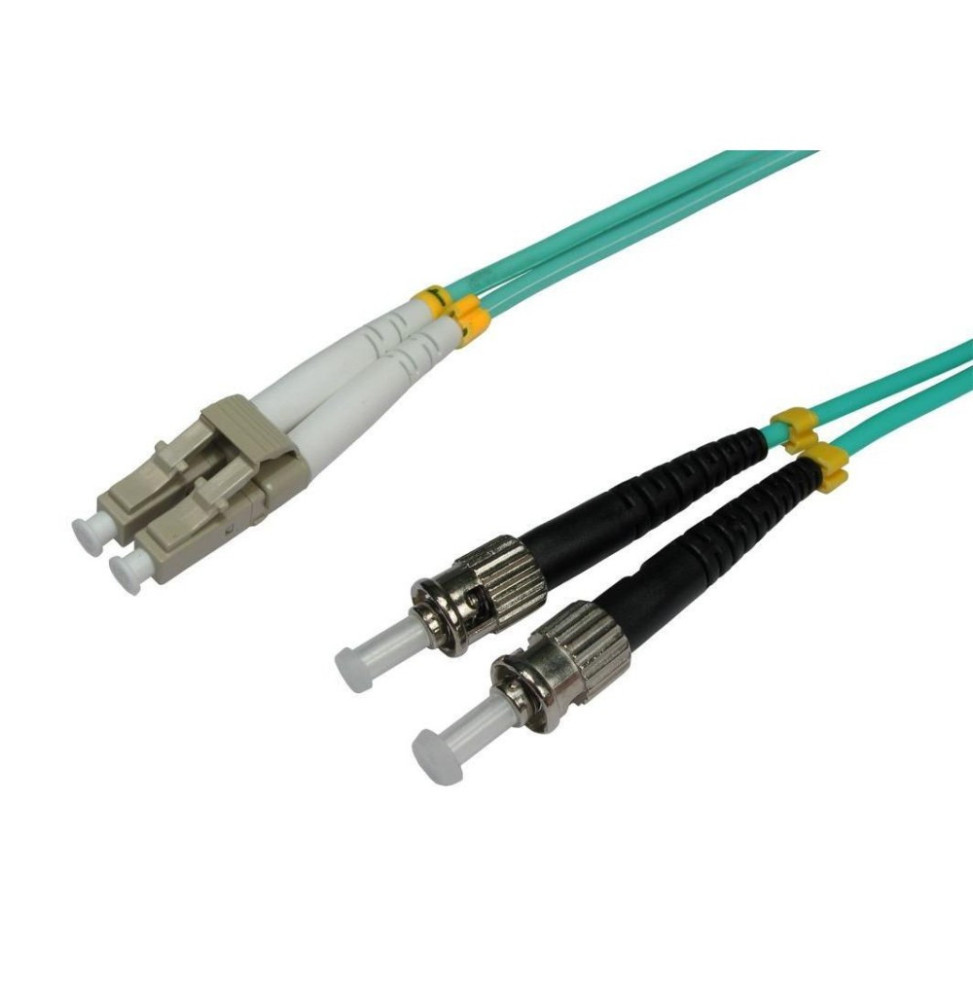 Patchcord światłowodowy OM3 50/125 MM ST-LC Duplex 1m
