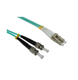 Patchcord światłowodowy OM3 50/125 MM ST-LC Duplex 1m