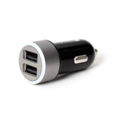Ładowarka samochodowa 2x USB 24W/4.8A 5V