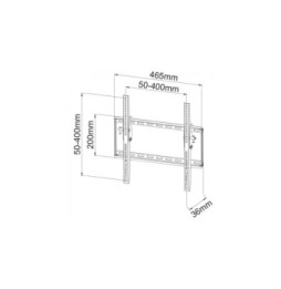Techly 020638 Wieszak TV 23-55" ścienny uchylny - B2B Netinet