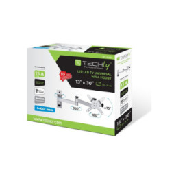 Techly 301481 Wieszak TV 13-30" ścienny obrotowy - B2B Netinet
