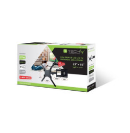 Techly 308893 Wieszak TV 23-55" ścienny obrotowy - B2B Netinet
