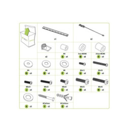 Techly 308855 Wieszak TV 23-55" ścienny slim - B2B Netinet