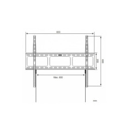 Techly 022649 Wieszak TV 42-80" ścienny slim - B2B Netinet