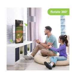 Techly 023851 Wieszak TV 23-55" ścienny obrotowy - B2B Netinet