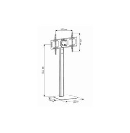 Stojak lcd 32-70'
