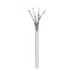 Kabel skrętka Cat6A SFTP linka 305m 100% CU szary