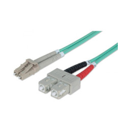 PatchCord Światłowodowy OM3 50/125 MM LC-SC Duplex 15m