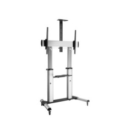 Stojak mobilny do telewizora 60-100" z półkami