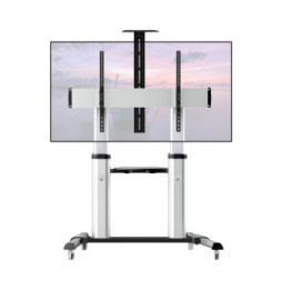 Stojak mobilny do telewizora 60-100" z półkami