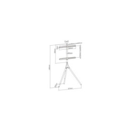Stojak lcd 37-65' tripod drew
