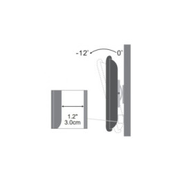 Techly 106596 Wieszak TV 13-30" ścienny uchylny - B2B Netinet