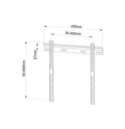 Techly 106619 Wieszak TV 23-55" ścienny slim - B2B Netinet