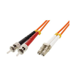 Patchcord światłowodowy OM2 50/125 MM ST-LC Duplex 1m