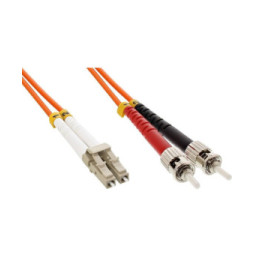 Patchcord światłowodowy OM2 50/125 MM ST-LC Duplex 1m
