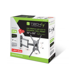 Techly 100884 Wieszak TV 32-55" ścienny obrotowy - B2B Netinet
