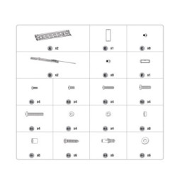 Techly 107210 Wieszak TV 43-90" ścienny slim - B2B Netinet