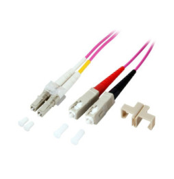 Fiber lc/sc upc/upc dx 5M OM4