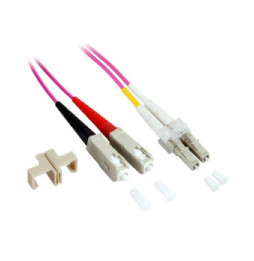 Fiber lc/sc upc/upc dx 5M OM4